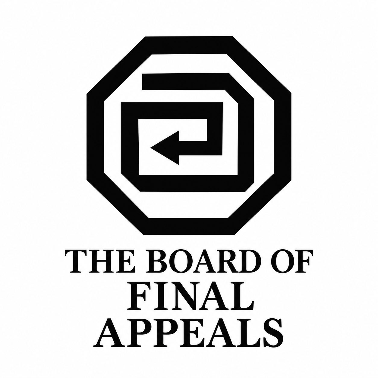 The Board of Final Appeals insignia