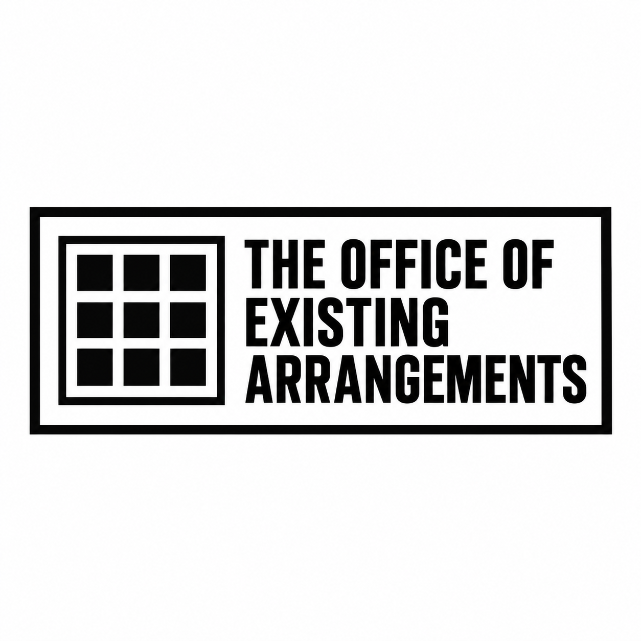 The Office of Existing Arrangements insignia