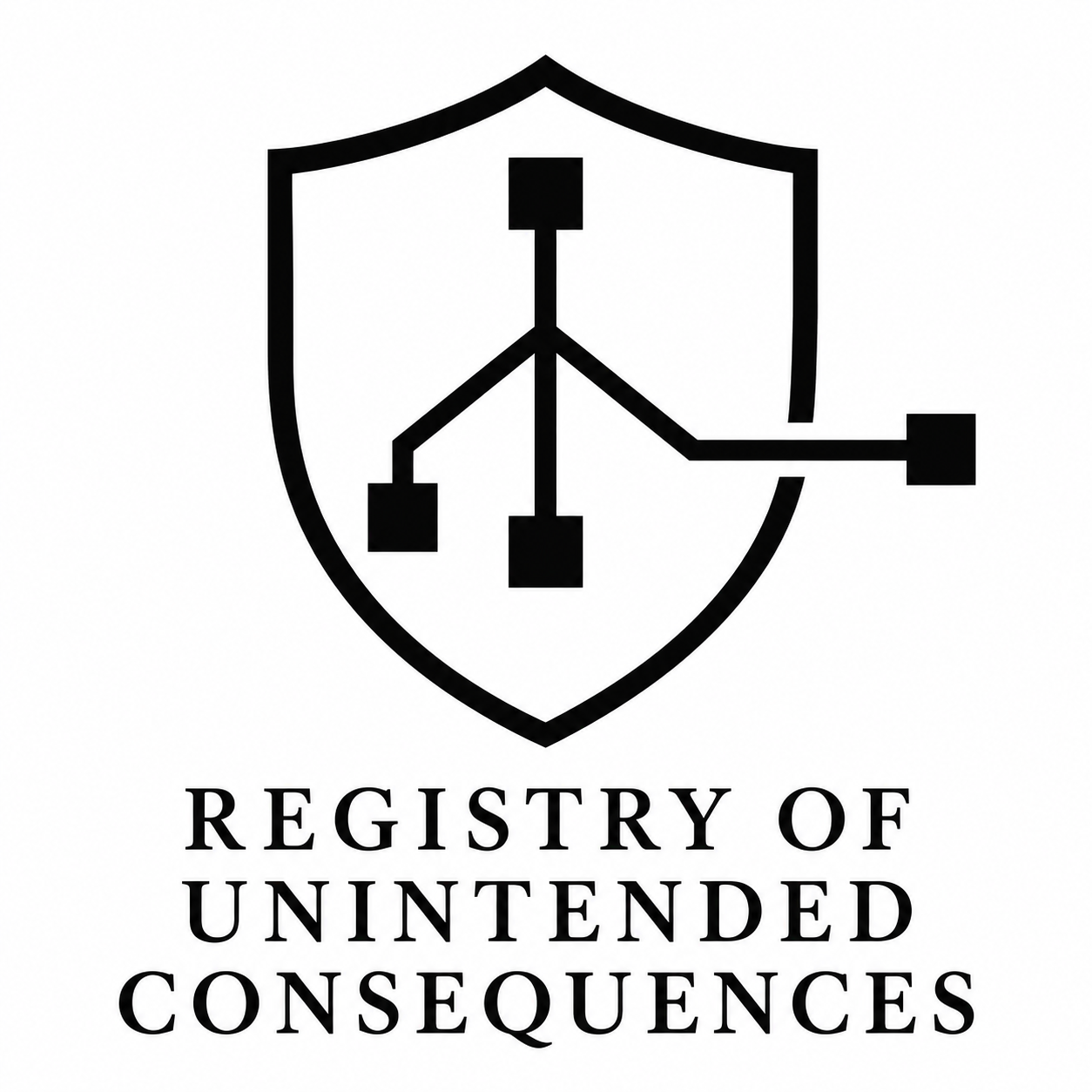 The Registry of Unintended Consequences insignia